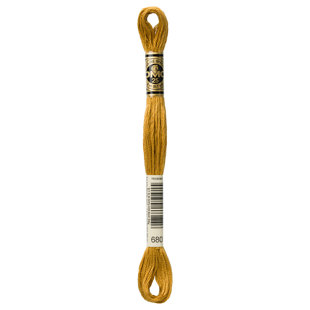 DMC 680 Embroidery Floss - Sewfinity.com