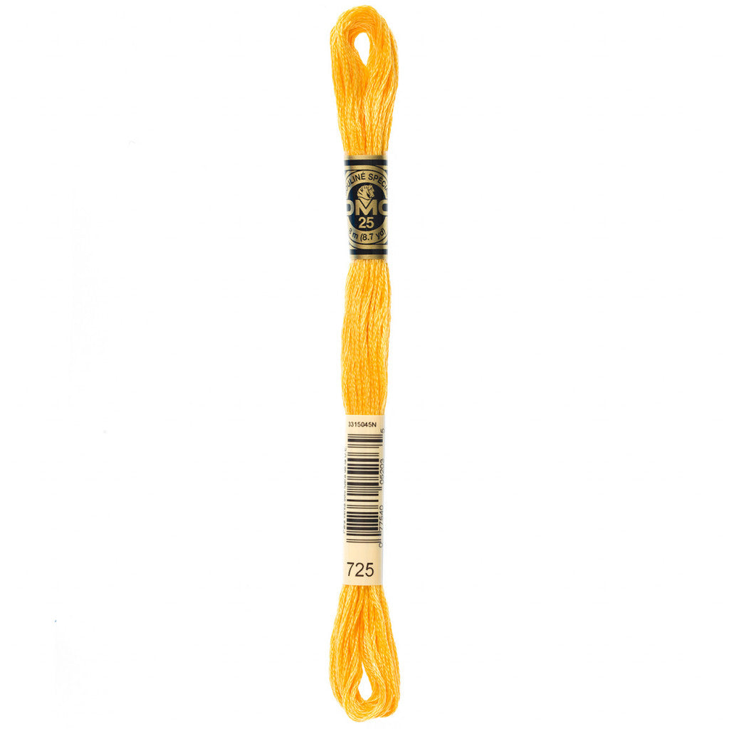 DMC 725 Embroidery Floss - Sewfinity.com