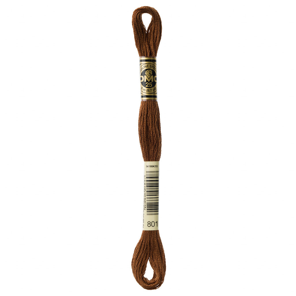 DMC 801 Embroidery Floss - Sewfinity.com