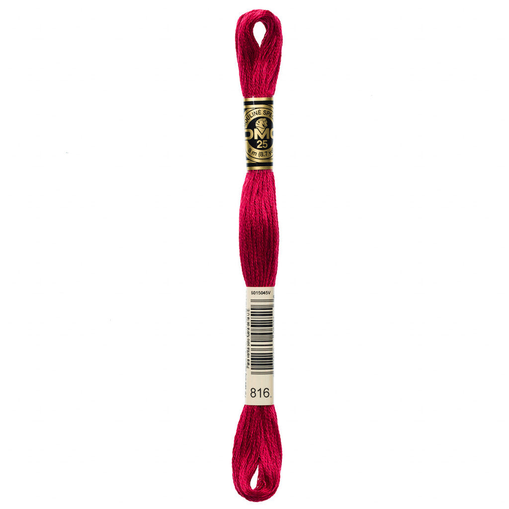 DMC 816 Embroidery Floss - Sewfinity.com