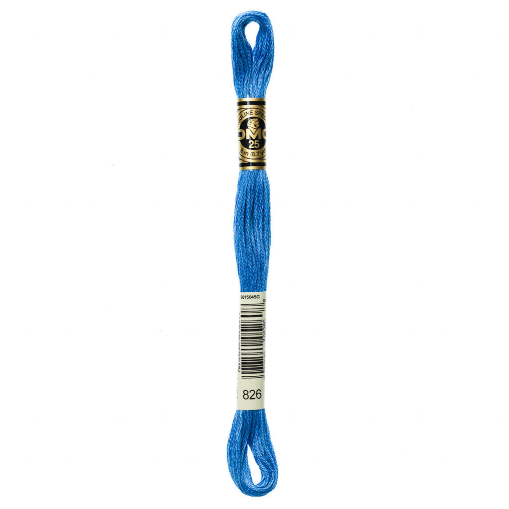 DMC 826 Embroidery Floss - Sewfinity.com