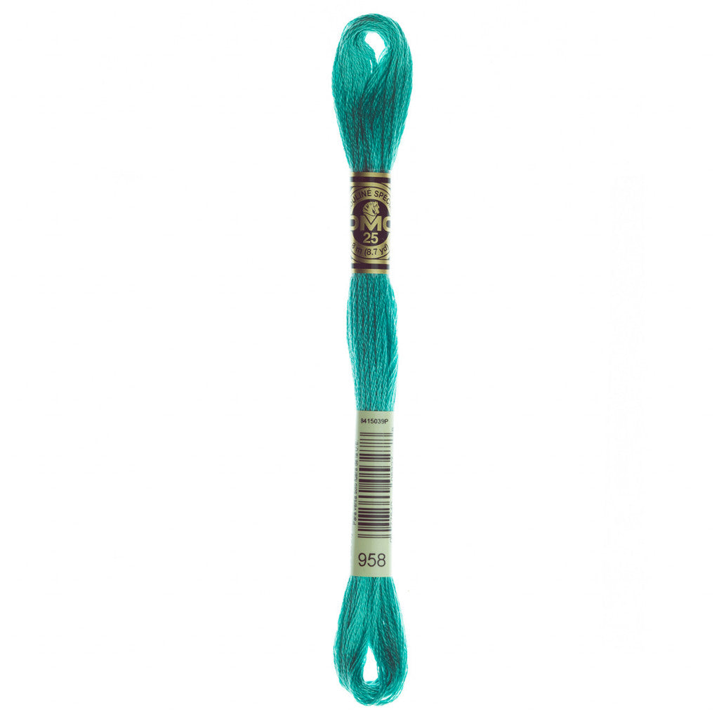 DMC 958 Embroidery Floss - Sewfinity.com