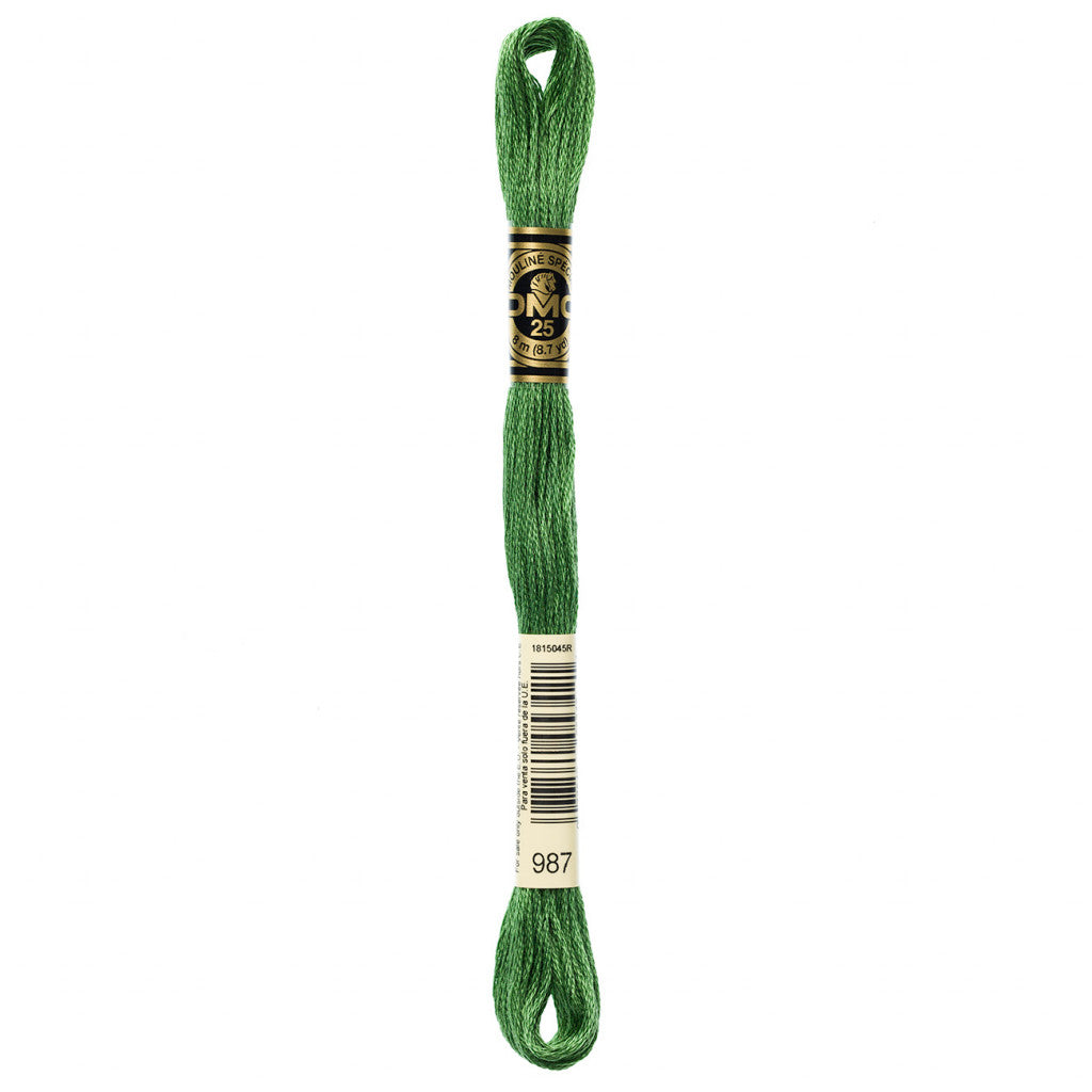 DMC 987 Embroidery Floss - Sewfinity.com