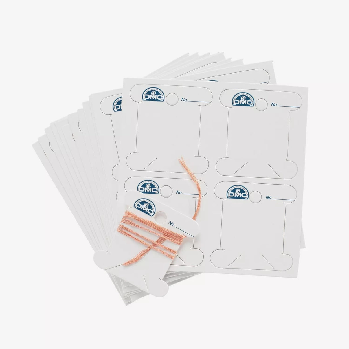 DMC Floss Bobbins Cardboard Sewfinity