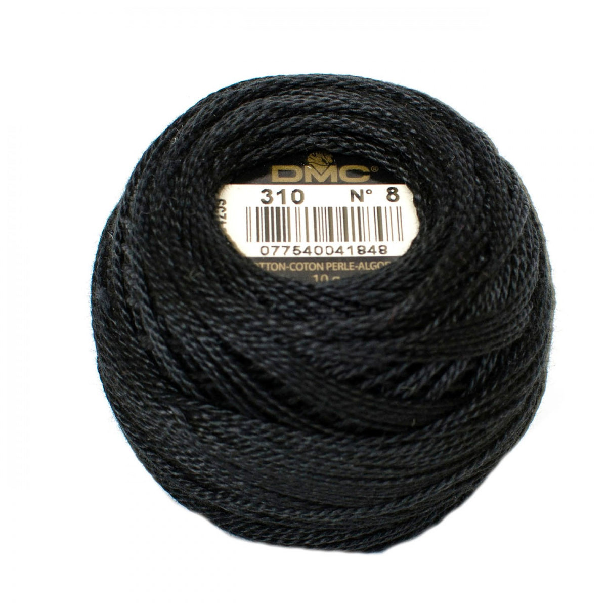 DMC Pearl Cotton Thread Size 8 - 310 - Sewfinity.com