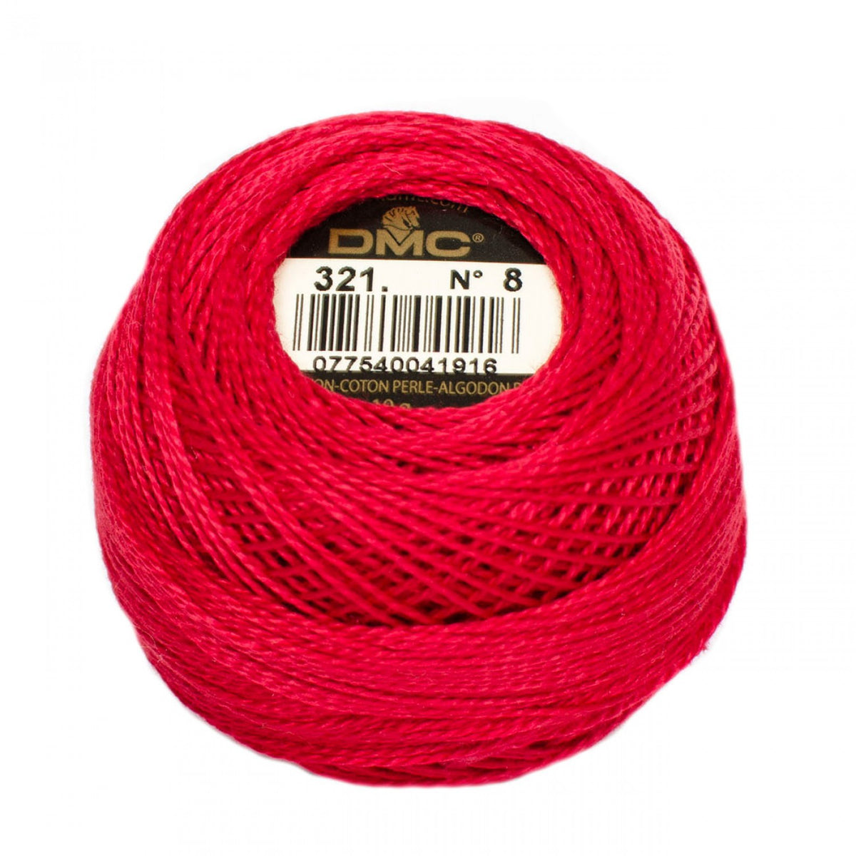 DMC Pearl Cotton Thread Size 8 - 321 - Sewfinity.com