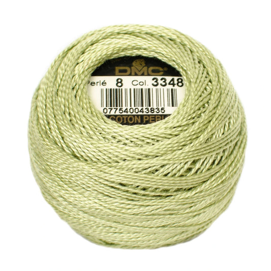 DMC Pearl Cotton Thread Size 8 - 3348 - Sewfinity.com