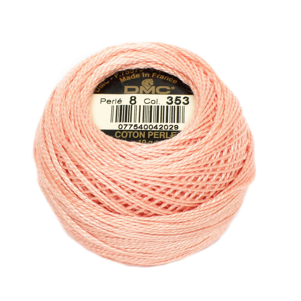 DMC Pearl Cotton Thread Size 8 - 353 - Sewfinity.com