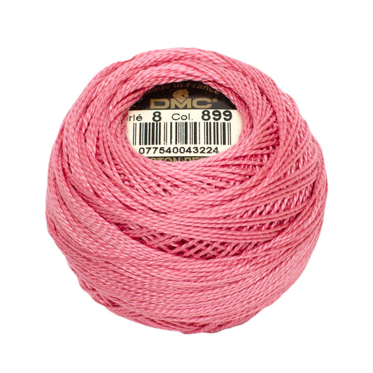 DMC Pearl Cotton Thread Size 8 - 899 - Sewfinity.com