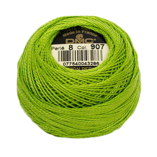 DMC Pearl Cotton Thread Size 8 - 907 - Sewfinity.com