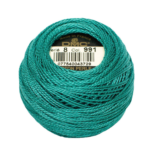 DMC Pearl Cotton Thread Size 8 - 991 - Sewfinity.com