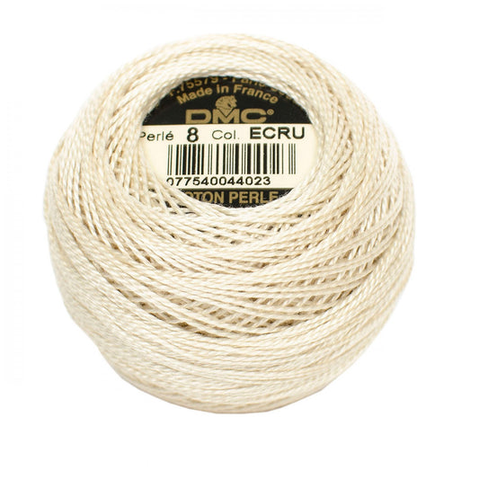 DMC Pearl Cotton Thread Size 8 - ECRU - Sewfinity.com