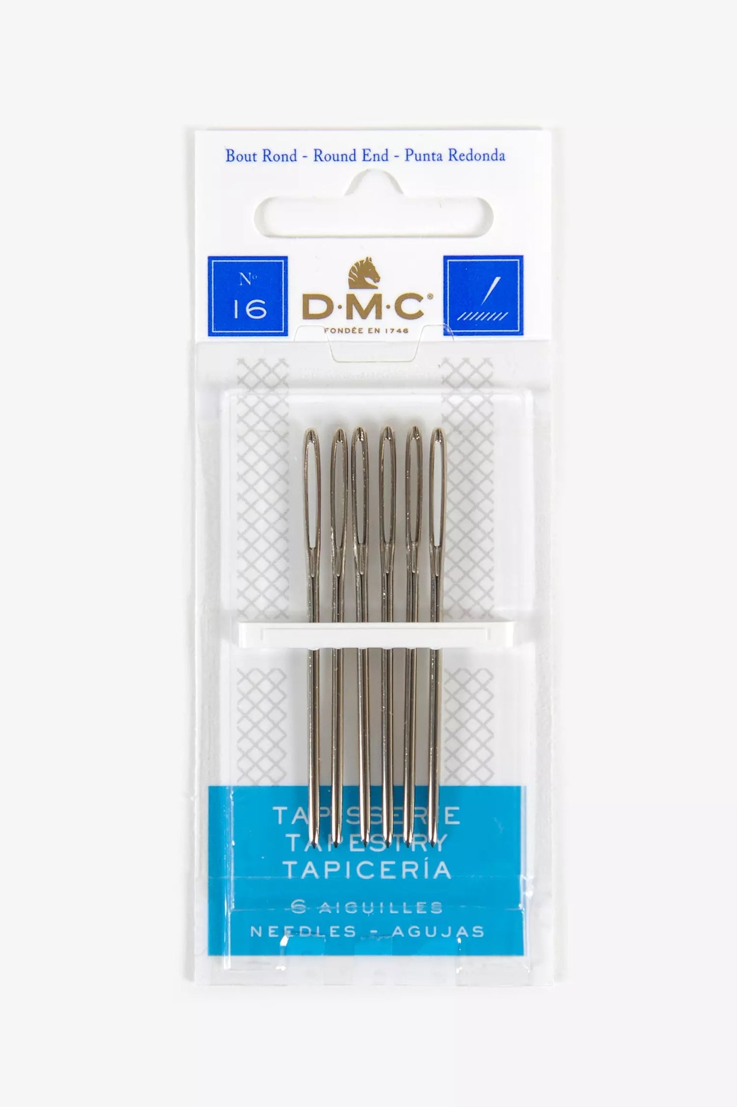 DMC Hand Sewing Needles - Tapestry - Size 16 - Sewfinity.com