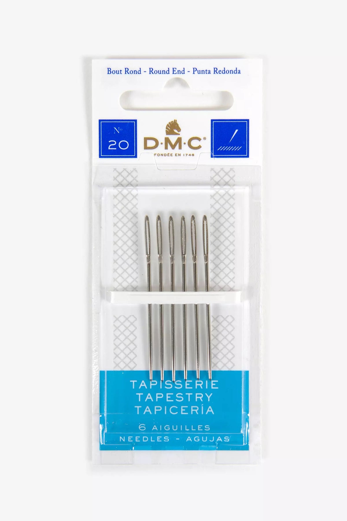 DMC Hand Sewing Needles - Tapestry - Size 20 - Sewfinity.com