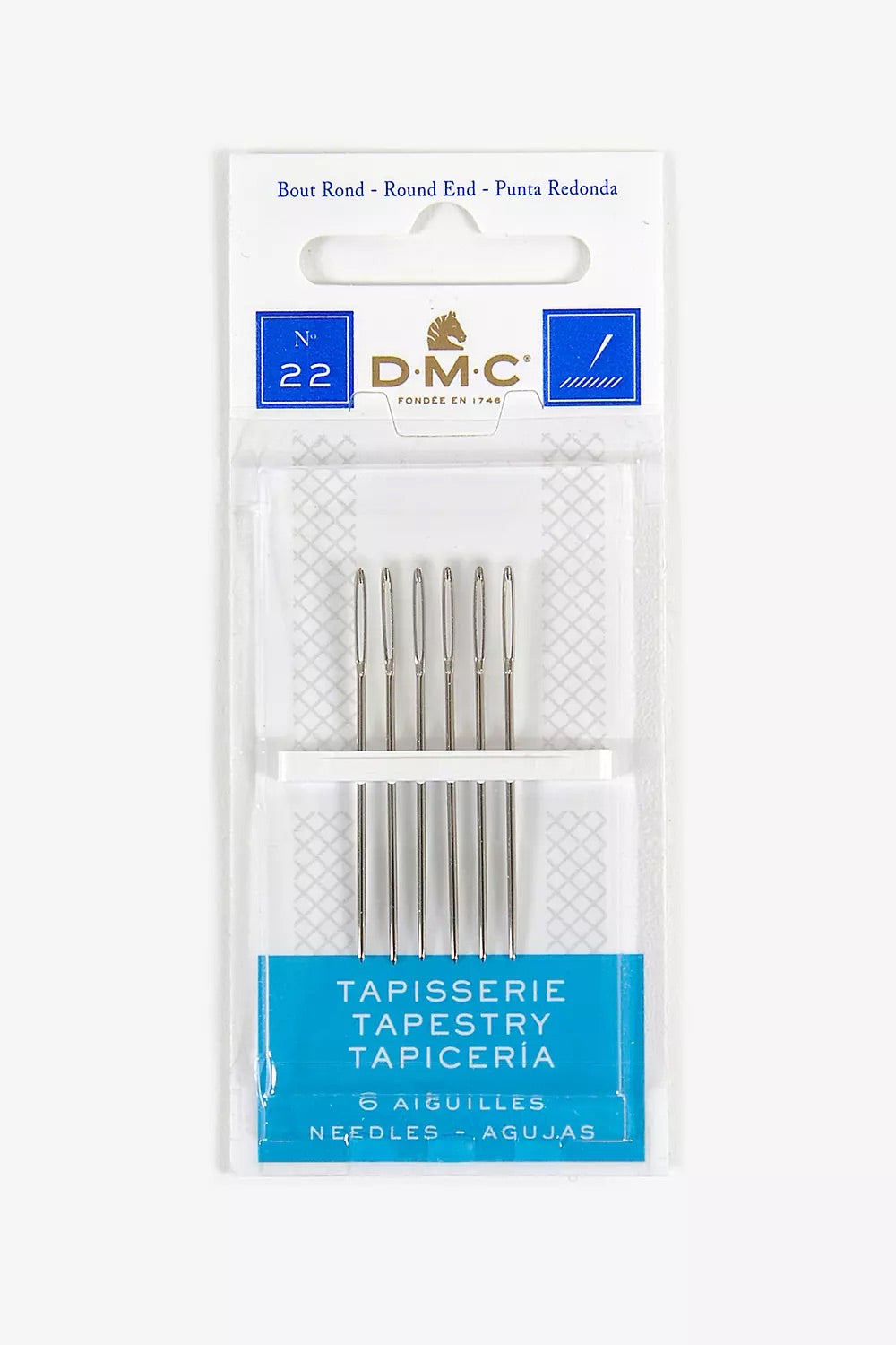 DMC Hand Sewing Needles - Tapestry - Size 22 - Sewfinity.com