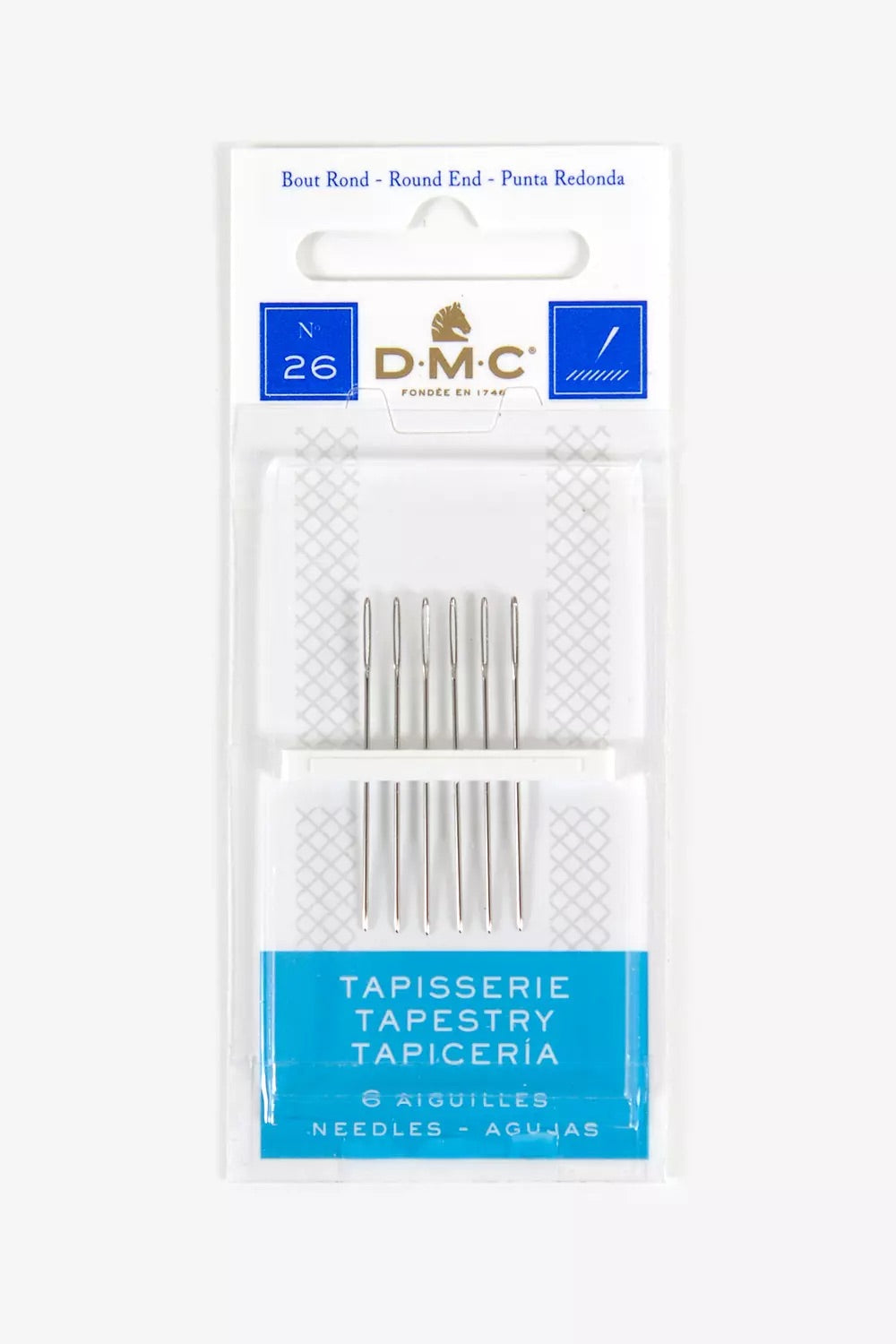 DMC Hand Sewing Needles - Tapestry - Size 26 - Sewfinity.com