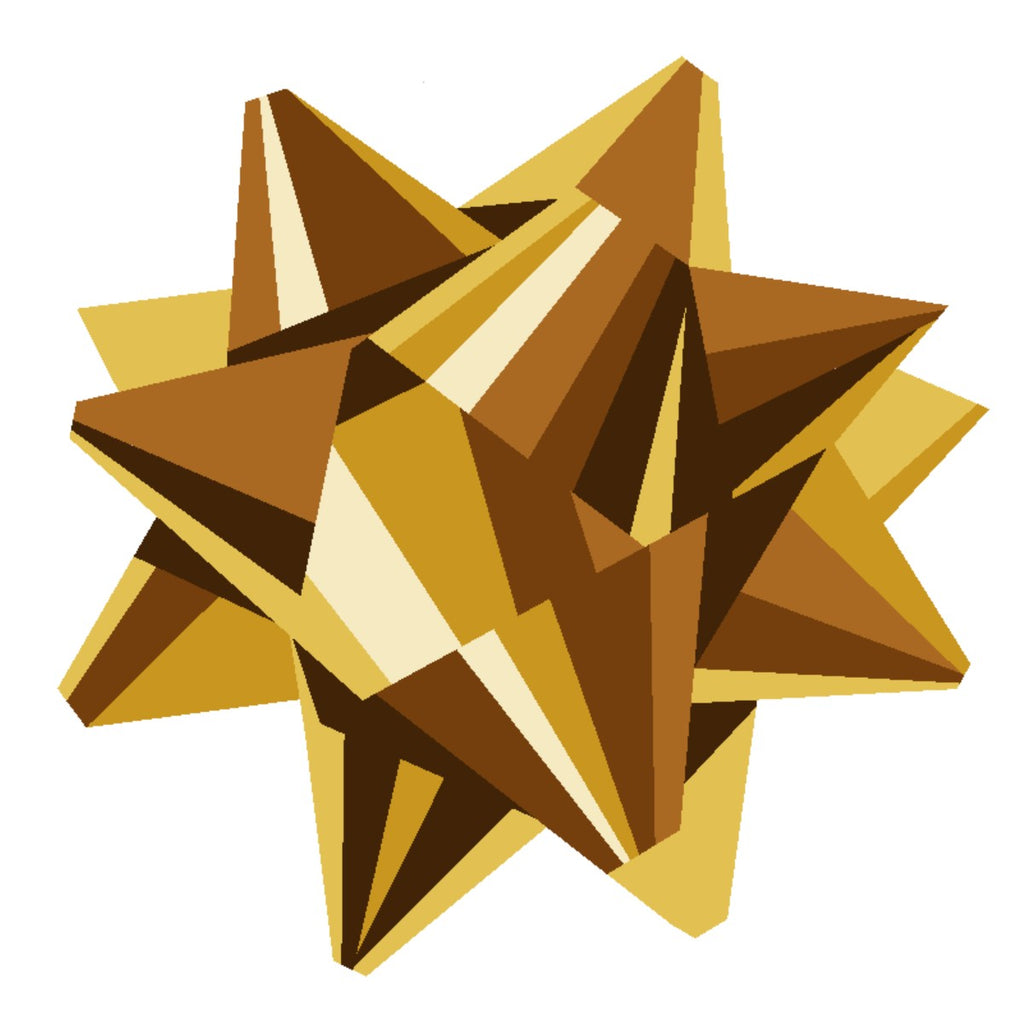 Gift Bow Block Kit - Gold - Confetti Cotton - Sewfinity.com