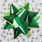 Gift Bow Block Kit - Green - Kona Cotton - Sewfinity.com