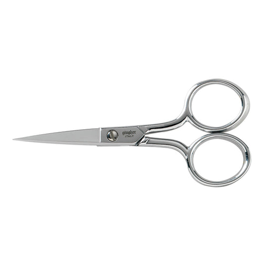 Gingher Embroidery Scissors Chrome 4 in