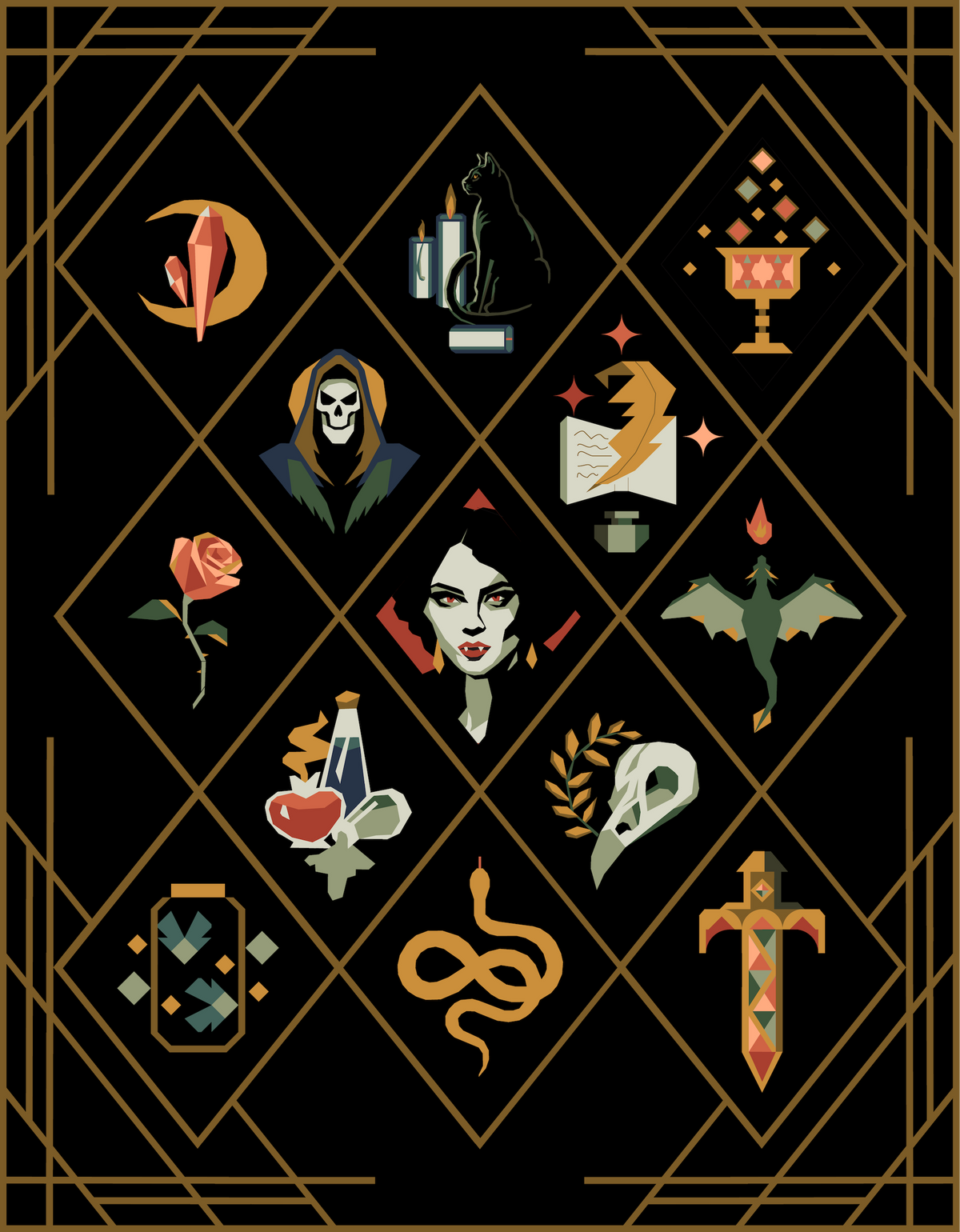 Grimoire Quilt Kit - Sewfinity