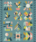 Hand + Soul 2027 Quilt Kit - Electric Reef - Sewfinity.com