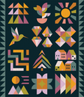 Hand + Soul 2027 Quilt Kit - Night Festival - Sewfinity.com