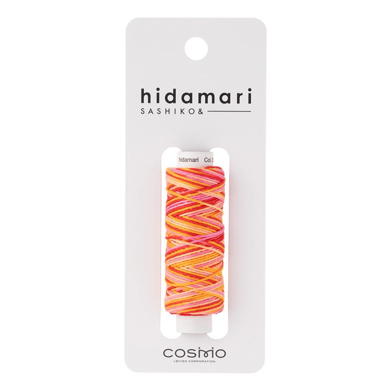 Hidamari Sashiko Thread - Multicolor - Tequila Sunrise - Sewfinity.com