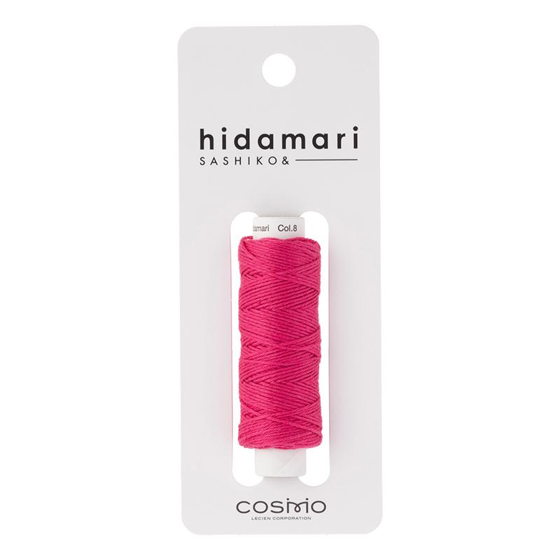 Hidamari Sashiko Thread - Raspberry Sorbet