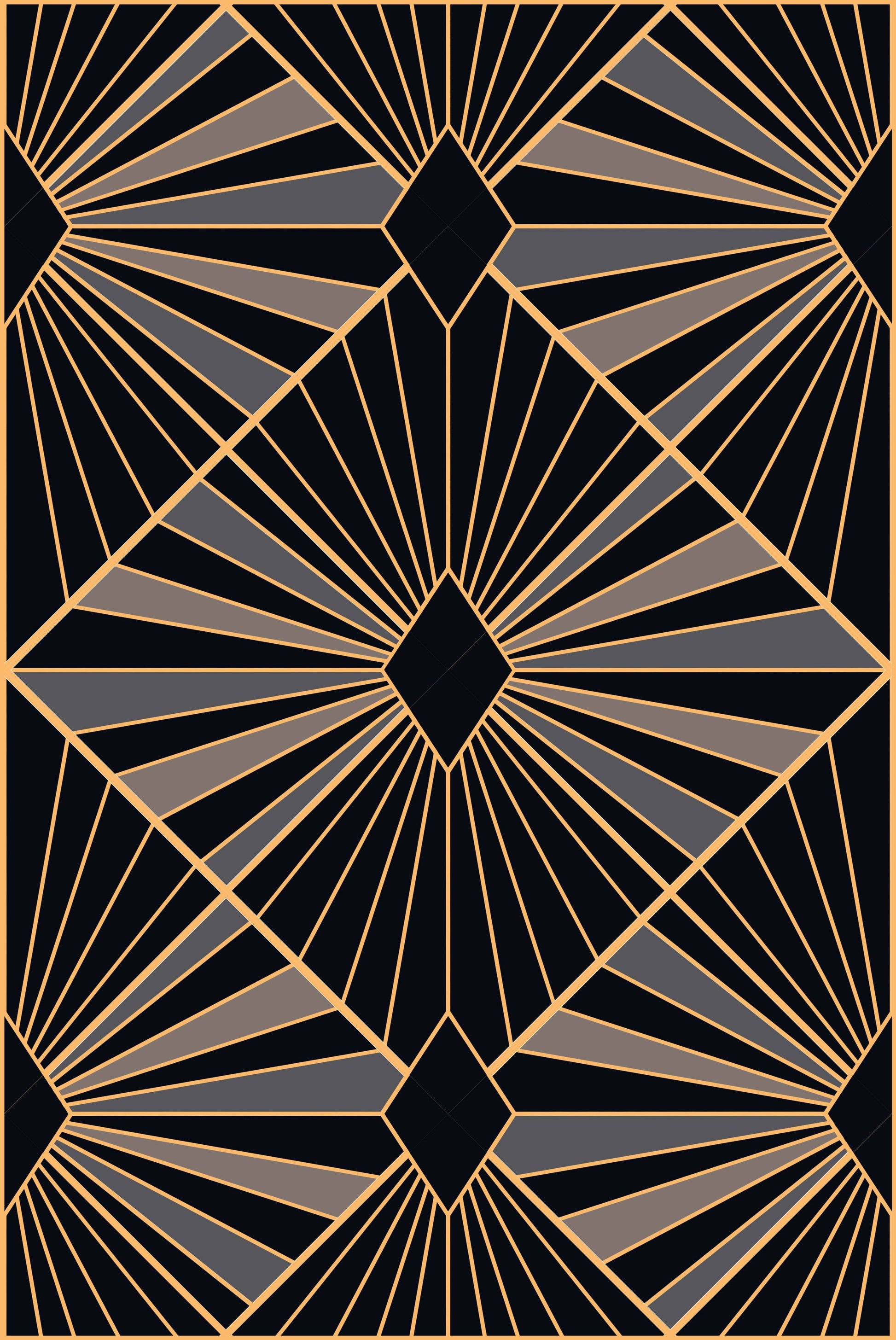 Deco Diamonds Quilt Kit - Broadway - Confetti Cotton - Sewfinity.com