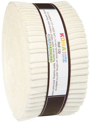 Kona Cotton - Roll Ups - Snow