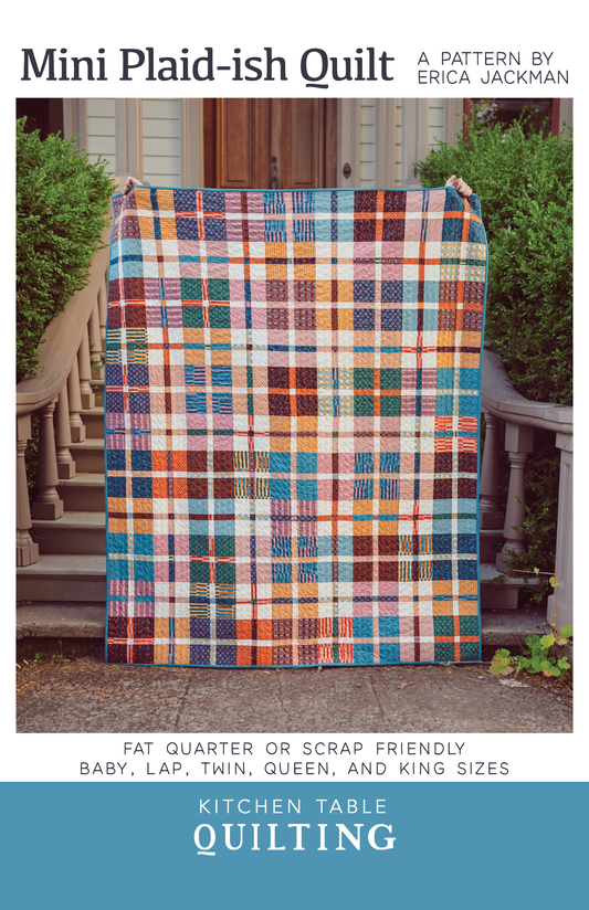 Mini Plaid-ish Quilt Pattern by Kitchen Table Quilting - Sewfinity.com