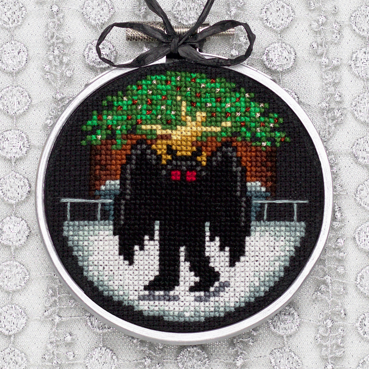 Cryptid Christmas Floss Bundle - Mothman - Sewfinity.com