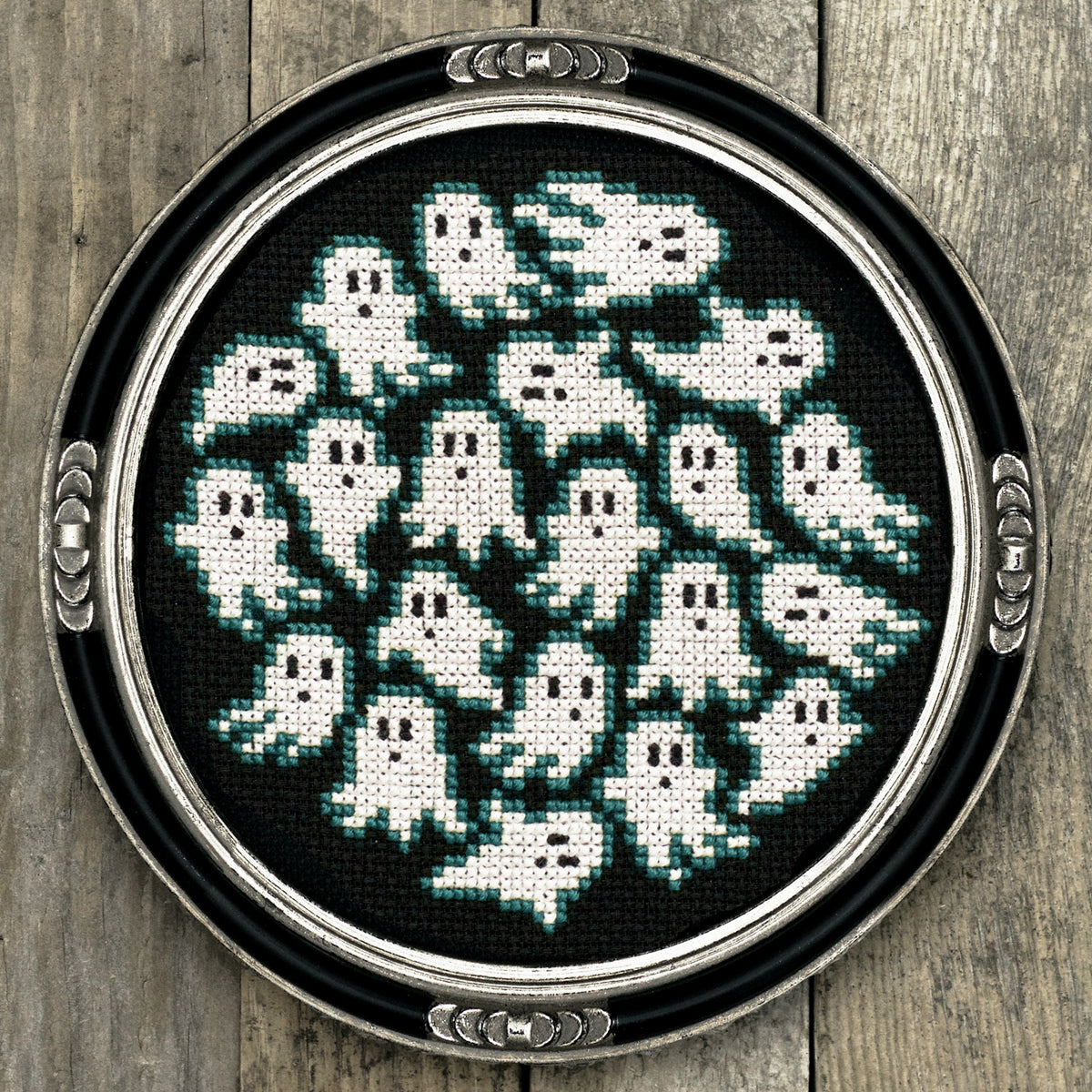 Ghost Sampler Cross Stitch Pattern by Lola Crow - Sewfinity.com