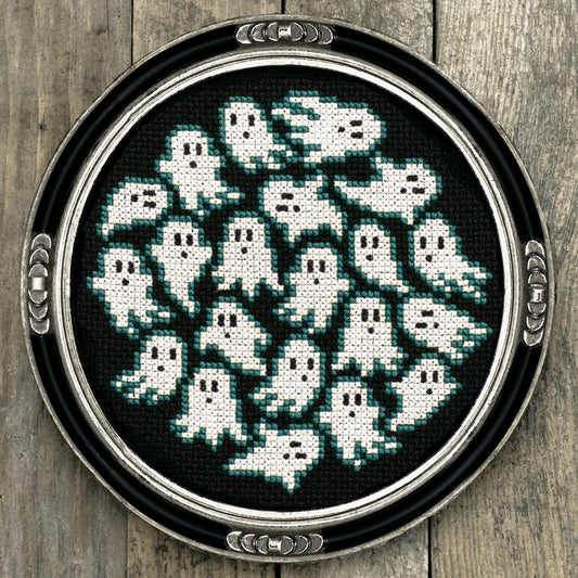 Ghost Sampler Cross Stitch Pattern by Lola Crow - Sewfinity.com