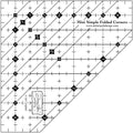 Mini Simple Folded Corners Ruler by Doug Leko of Antler Quilt Design - Sewfinity.com