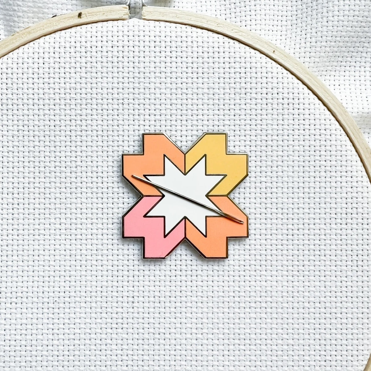 Starlight Needle Minder - Orange - by Cotton and Joy - Sewfinity.com
