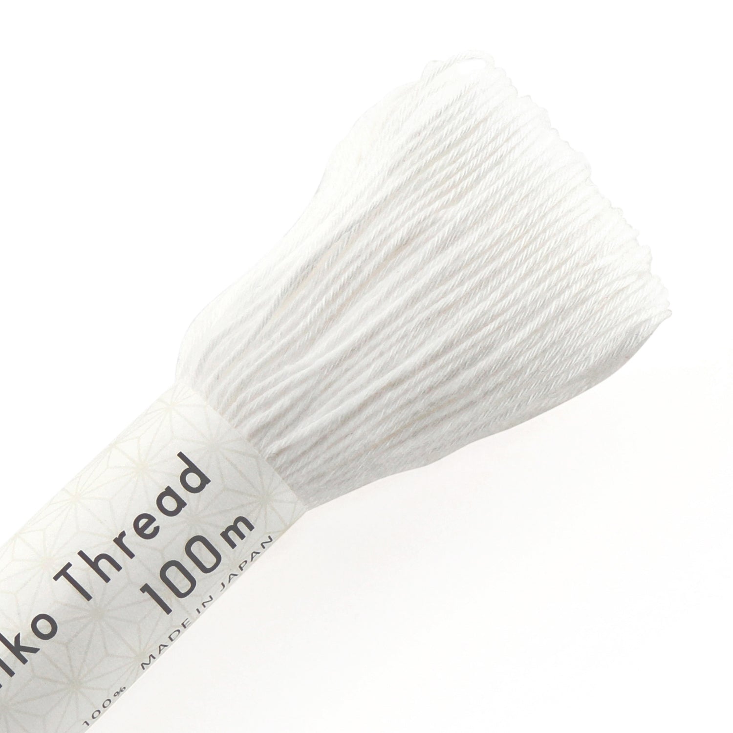 Olympus Sashiko Thread - Large Skein - White - Sewfinity.com