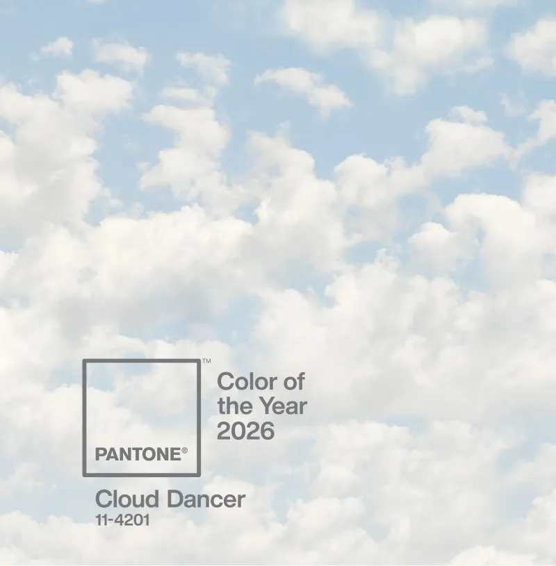 Pantone Color of the Year 2026 Fat Quarter Bundle - Cloud Dancer