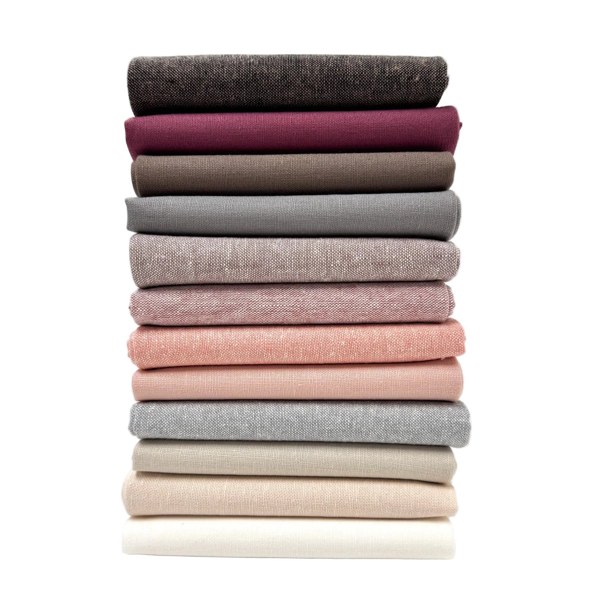 Pantone Color of the Year 2025 Fat Quarter Bundle - Mocha Mousse