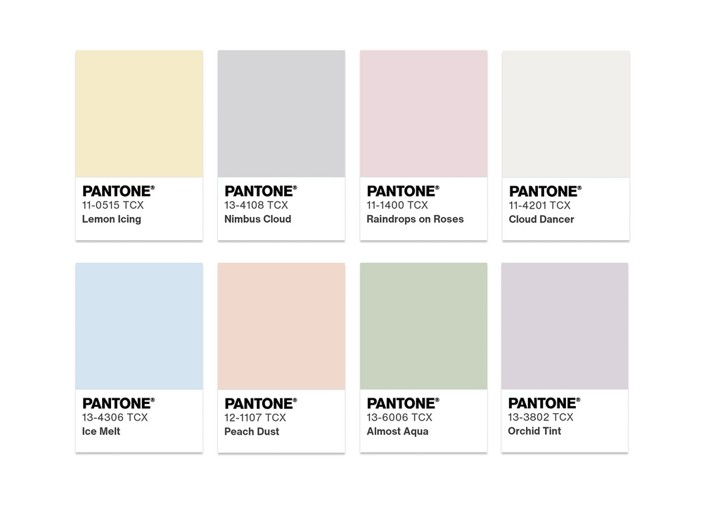 Pantone Color of the Year 2026 Fat Quarter Bundle - Powdered Pastels