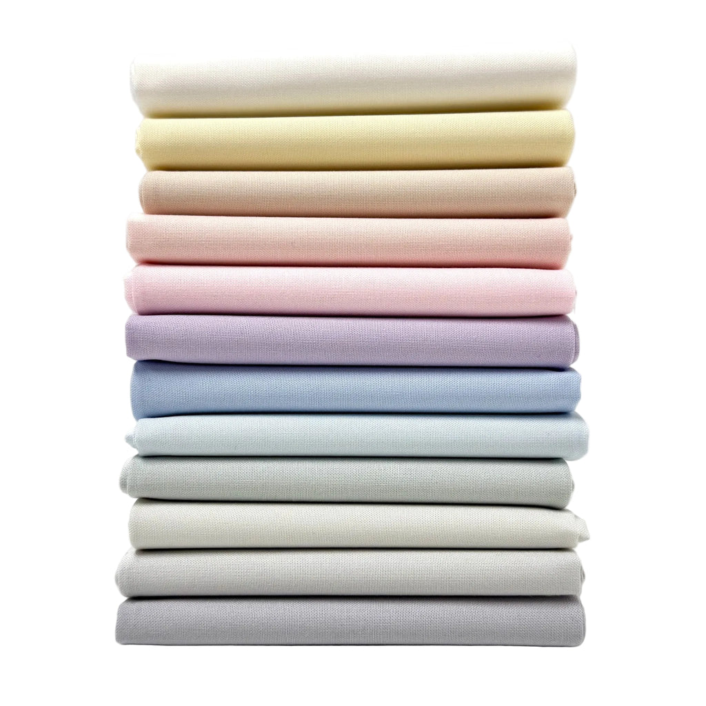 Pantone Color of the Year 2026 Fat Quarter Bundle - Powdered Pastels - Sewfinity.com