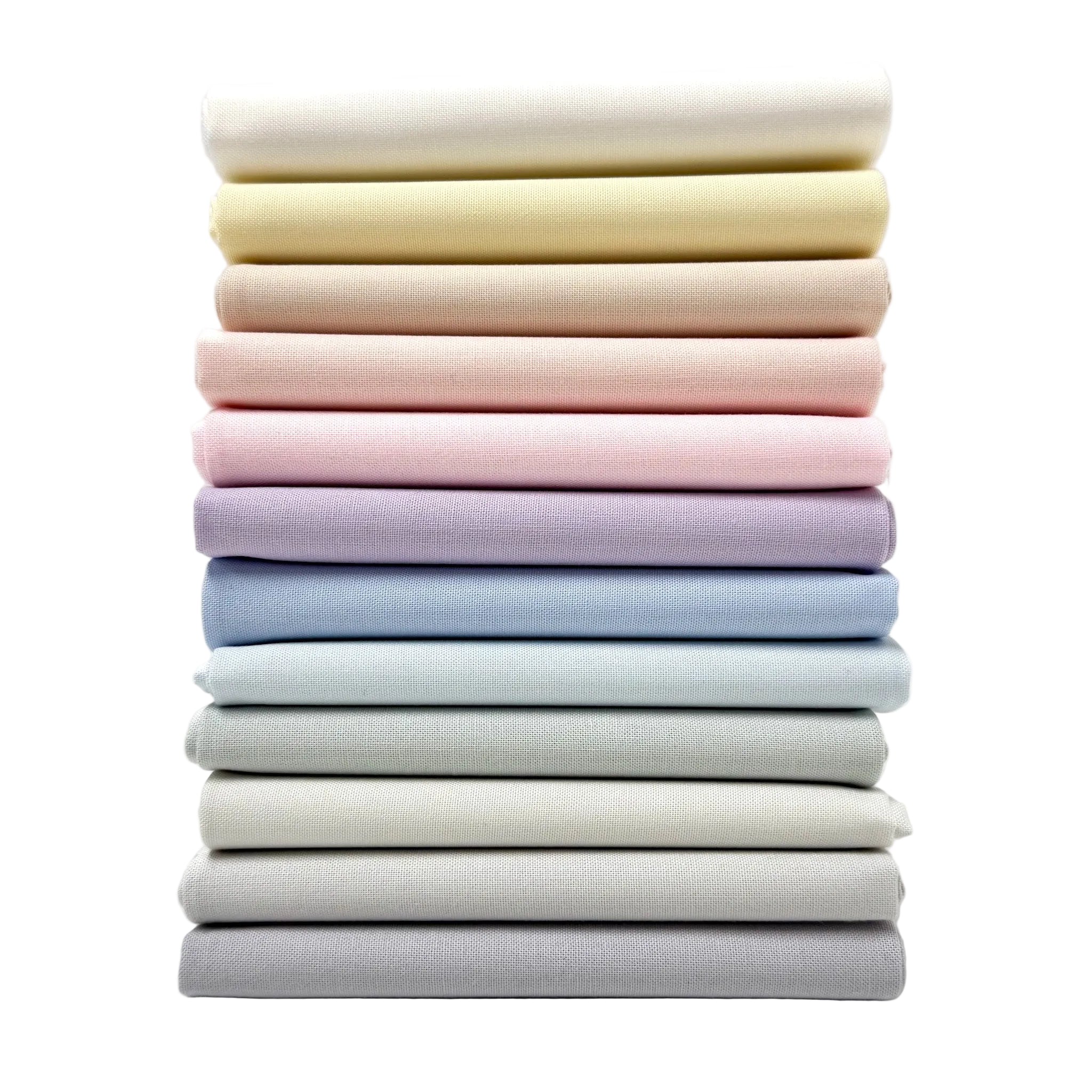 Pantone Color of the Year 2026 Fat Quarter Bundle - Powdered Pastels - Sewfinity.com