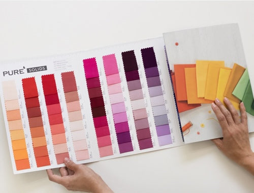 Pure Solids Color Card - 227 Colors - Sewfinity.com