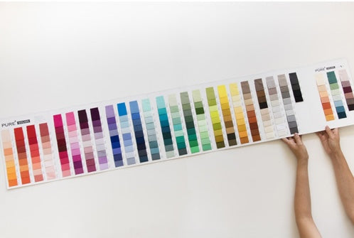 Pure Solids Color Card - 227 Colors - Sewfinity.com
