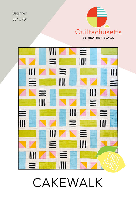 Cakewalk Quilt Pattern by Quiltachusetts - Sewfinity