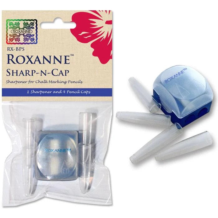 Roxanne Sharp-N-Cap Pencil Sharpener and Caps - Sewfinity.com