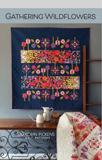 Gathering Wildflowers Quilt Pattern by Robin Pickens - Sewfinity.com