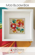 Mod Bloom Box Cross Stitch Pattern by Robin Pickens - Sewfinity.com