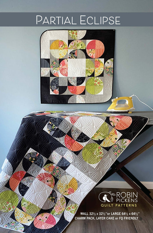 Partial Eclipse Quilt Pattern by Robin Pickens - Sewfinity.com