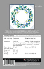 Ring Around The Posies Quilt Pattern by Robin Pickens - Sewfinity.com